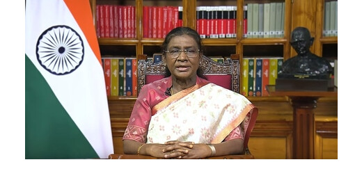 संविधान और लोकतंत्र ही हमारी सबसे बड़ी ताकत : राष्ट्रपति मुर्मू