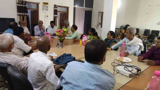 जिला सर्वोदय मंडल की बैठक आयोजित, नई कार्यकारिणी का गठन