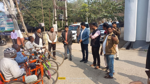 दिव्यांग संघ ने डीडीसी से मिलकर की समस्याओं पर ध्यान देने की अपील 