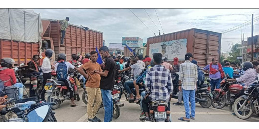 चंपारण में भारत बंद का व्यापक असर