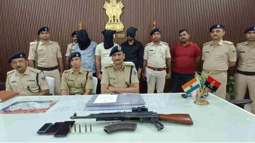 एसटीएफ की स्पेशल टीम एवं मुजफ्फरपुर पुलिस की बड़ी कार्यवाही, हथियार के साथ तीन गिरफ्तार