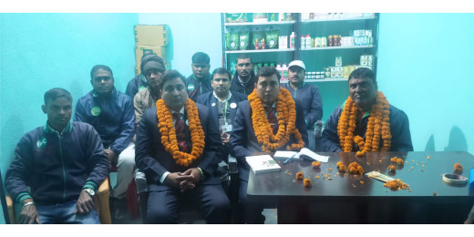 चंपारण में आईएमसी के आयुर्वेदिक केंद्र का शुभारंभ