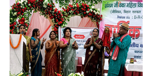 संगम वार्षिक आमसभा में दीदियों के सम्मान के साथ स्वच्छता का संदेश