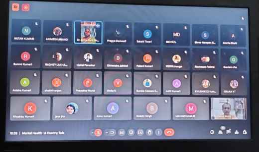 प्रयत्न संस्था द्वारा मानसिक स्वास्थ्य को लेकर वेबिनार आयोजित