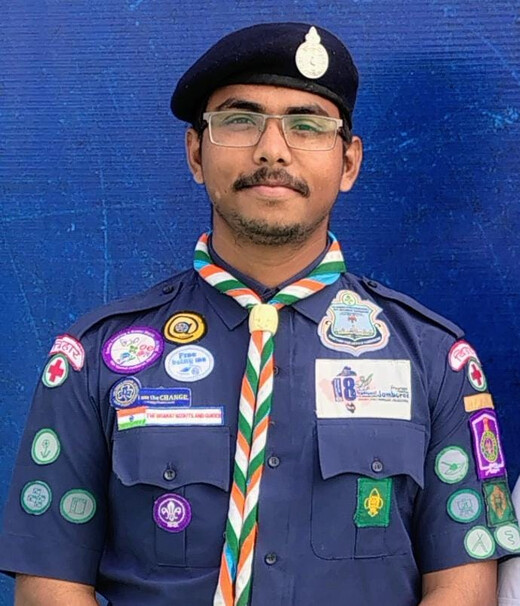 राष्ट्रीय रोवर रेंजर जंबूरी में मुजफ्फरपुर के अंकित को राष्ट्रपति गिल्ड सम्मान