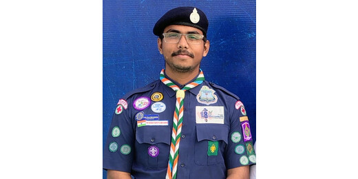 राष्ट्रीय रोवर रेंजर जंबूरी में मुजफ्फरपुर के अंकित को राष्ट्रपति गिल्ड सम्मान