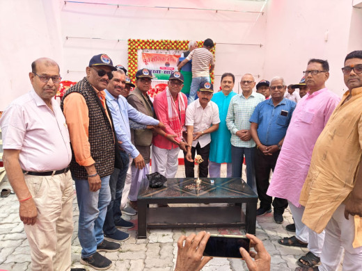 साहेबगंज में पूर्व सैनिक सेवा परिषद का भव्य होली मिलन समारोह