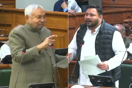 नीतीश और तेजस्वी के बीच तीखी नोकझोंक, मुख्यमंत्री बोले - चुपचाप बैठकर सुनो