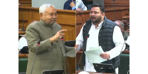 नीतीश और तेजस्वी के बीच तीखी नोकझोंक, मुख्यमंत्री बोले - चुपचाप बैठकर सुनो
