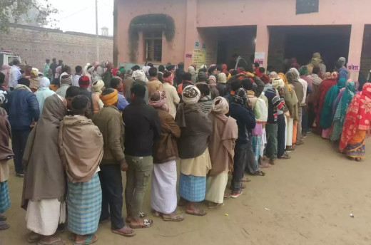छिटपुट घटनाओं के बीच पूर्वी चंपारण में प्रथम चरण का पैक्स चुनाव संपन्न