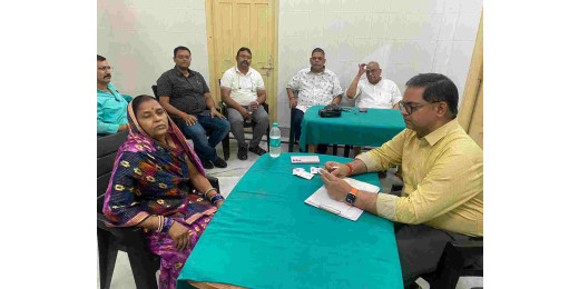 लायंस क्लब लखीसराय के द्वारा लगाया गया निःशुल्क जांच शिविर