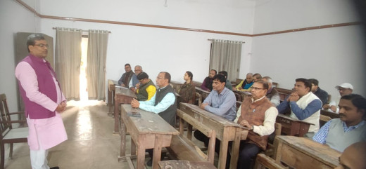 लंगट सिंह महाविद्यालय में चंदेश्वर प्रसाद सिंह और शारदा सिन्हा को दी गई श्रद्धांजलि