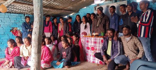 आदर्श भारती शिक्षण संस्थान में भव्य विदाई समारोह
