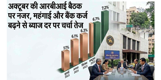 अक्टूबर की आरबीआई बैठक पर नजर, महंगाई और बैंक कर्ज बढ़ने से ब्याज दर पर चर्चा तेज