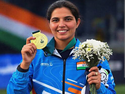 नीरू ढांडा ने रचा इतिहास, एशियन गेम्स में महिलाओं की ट्रैप शूटिंग का जीता गोल्ड