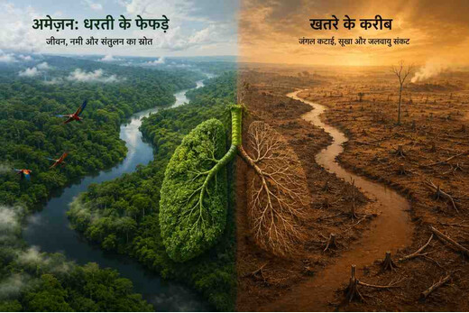 कटते जंगल, टूटती बारिश, और अमेज़न का डरावना मोड़