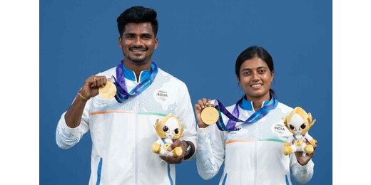 एशियन गेम्स में भारत का शानदार प्रदर्शन, तीरंदाजी में लगातार दो गोल्ड; स्क्वॉश में भी पदक पक्का