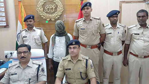 लखीसराय पुलिस की बड़ी सफलता, वारदात से पहले अपराधी हथियार सहित गिरफ्तार
