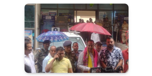 हटिया विधानसभा से भाजपा प्रत्याशी नवीन जायसवाल ने किया नामांकन दाखिल