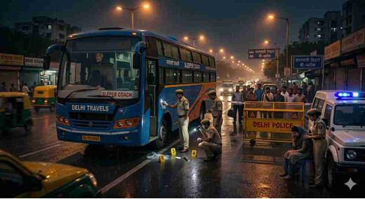 दिल्ली में निर्भया जैसी फिर से हुई दरिंदगी, प्राइवेट बस में महिला से गैंगरेप