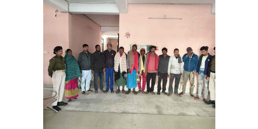 शराबबंदी के तहत बड़ी कार्यवाही, अलग अलग जगहों से 12 लोग गिरफ्तार