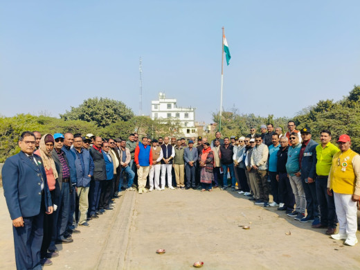 पूर्व सैनिक संघ ने देशभक्ति का दिया संदेश