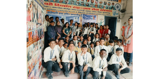 इनर व्हील मुजफ्फरपुर ने मूक-बधिर विद्यालय में यूनिवर्सल बाल दिवस मनाया