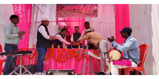 मुजफ्फरपुर में बिहार दिवस प्रतियोगिता 2025 का आयोजन, छात्रों ने दिखाया शानदार प्रदर्शन