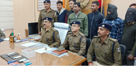 अंतर जिला गिरोह के लूटकांड का 24 घंटे में सफल उद्भेदन, तीन गिरफ्तार