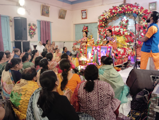 भागवत कथा में भक्त प्रह्लाद और ध्रुव चरित्र पर विशेष चर्चा