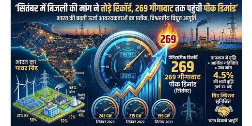 कम बारिश और बढ़ती गर्मी ने बढ़ाया बिजली संकट, सितंबर में मांग रही रिकॉर्ड स्तर पर