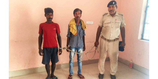 अवैध शराब के मामले में दो गिरफ्तार