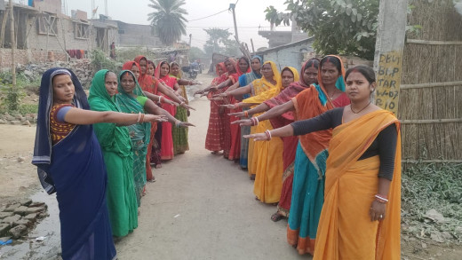जीविका दीदियों ने निकाला नशा मुक्ति जागरूकता अभियान
