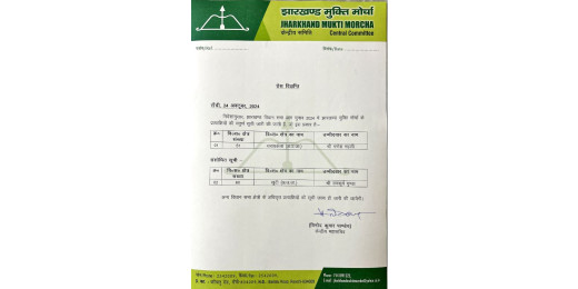 झामुमो ने चुनावी मैदान में उतारे नए उम्मीदवार, चंपई सोरेन और मीरा मुंडा को देंगे टक्कर