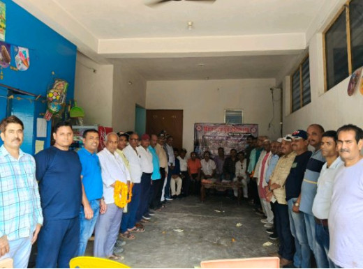 पूर्व सैनिक संघ मुजफ्फरपुर की रामदयालु शाखा का विधिवत पुनर्गठन, सुशील कुमार ठाकुर बने अध्यक्ष