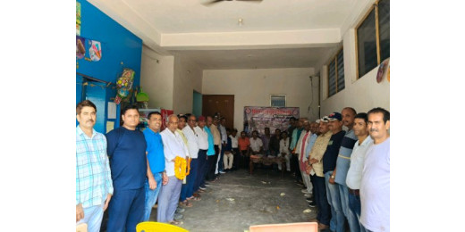 पूर्व सैनिक संघ मुजफ्फरपुर की रामदयालु शाखा का विधिवत पुनर्गठन, सुशील कुमार ठाकुर बने अध्यक्ष