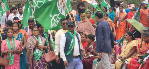 हटिया विधानसभा में इंडिया गठबंधन के अजय नाथ शाहदेव का आशीर्वाद सह नामांकन सभा, सैकड़ों कार्यकर्ताओं ने दिखाया समर्थन