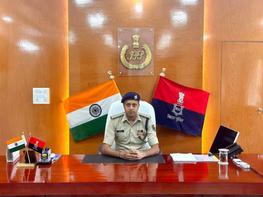 तेज-तर्रार अधिकारी सुशील कुमार ने थामी मुजफ्फरपुर वरीय पुलिस अधीक्षक की कमान