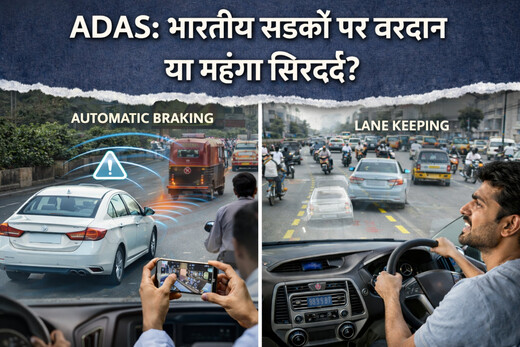 गाड़ियों का ADAS सिस्टम भारतीय सड़कों पर वरदान या महंगा सिरदर्द