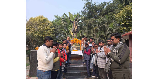 भाजपा ने जॉर्ज फर्नांडीस को अर्पित की श्रद्धांजलि