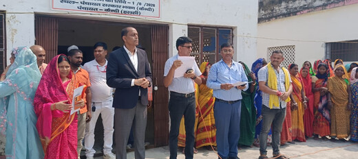 कुरीतियों के खात्मे और हरित पंचायत का आह्वान, हलसी में ग्राम सभा के बीच गूंजा बापू का संदेश