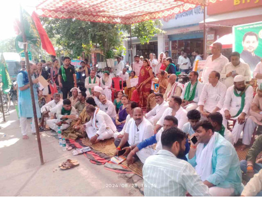 बिहार में बढ़ते अपराध पर राजद का धरना, प्रदेश प्रवक्ता ने नीतीश कुमार पर लगाए गंभीर आरोप