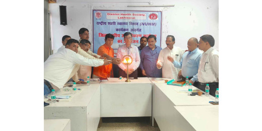 स्वास्थ्य विभाग की समीक्षा बैठकों में शहरी स्वास्थ्य मिशन पर हुई चर्चा