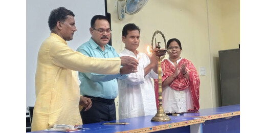 महात्मा गांधी के जीवन और दर्शन पर आरडीएस कॉलेज में मंथन, शिक्षकों-छात्रों ने रखे विचार