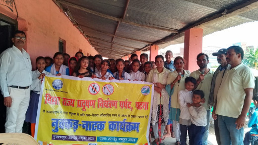 वायु स्वच्छ, जीवन स्वस्थ, नुक्कड़ नाटक से हरित दिवाली का संदेश