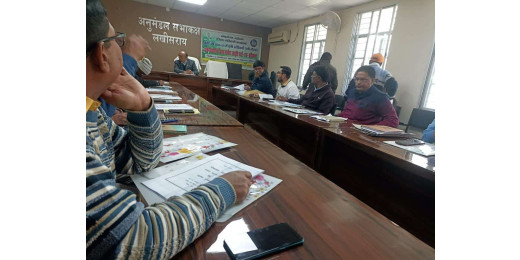 कृषि सांख्यिकी रब्बी आवृत्ति चर्या का आयोजन