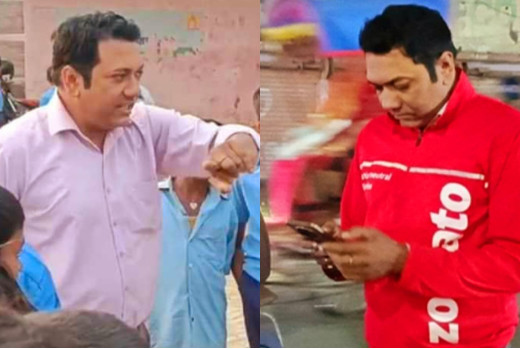सैलरी कम होने की वजह से सरकारी टीचर कर रहे डिलीवरी बॉय का काम