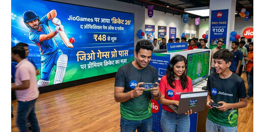 ​सिर्फ ₹48 में खेलें ‘क्रिकेट 26’: जियो गेम्स ने फोन और टीवी पर शुरू किया नया क्रिकेट गेम