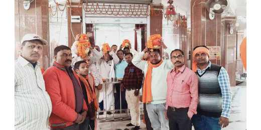 श्री रामलाल प्राण प्रतिष्ठा अभियान को लेकर कार्यकर्ताओं में जोश, हर घर बांट रहे अक्षत