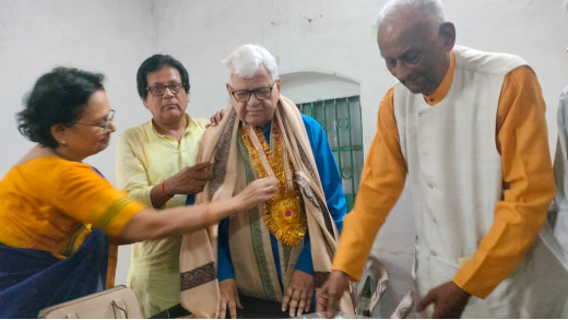 साहित्य मनीषियों का सम्मान समारोह संपन्न